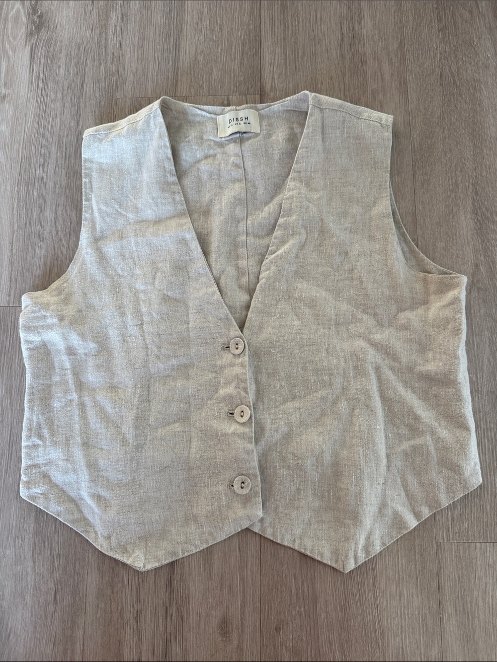 DISSH Linen Vest Tank 8